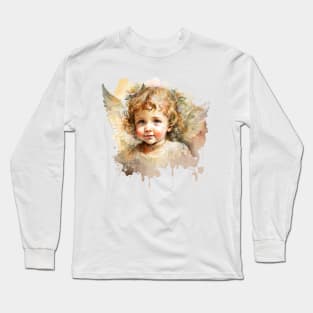 Raffaello-Inspired Angels Timeless Elegance #4 Long Sleeve T-Shirt